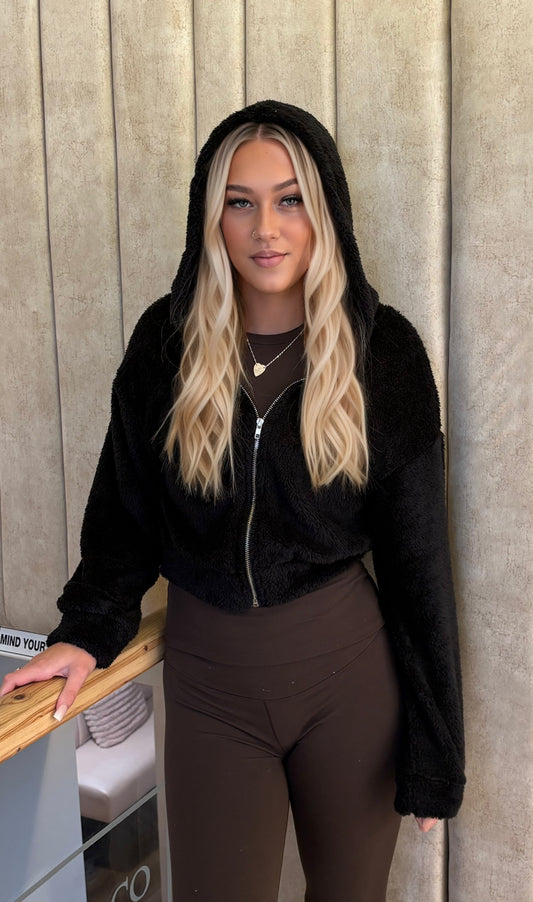 Fleece bomber