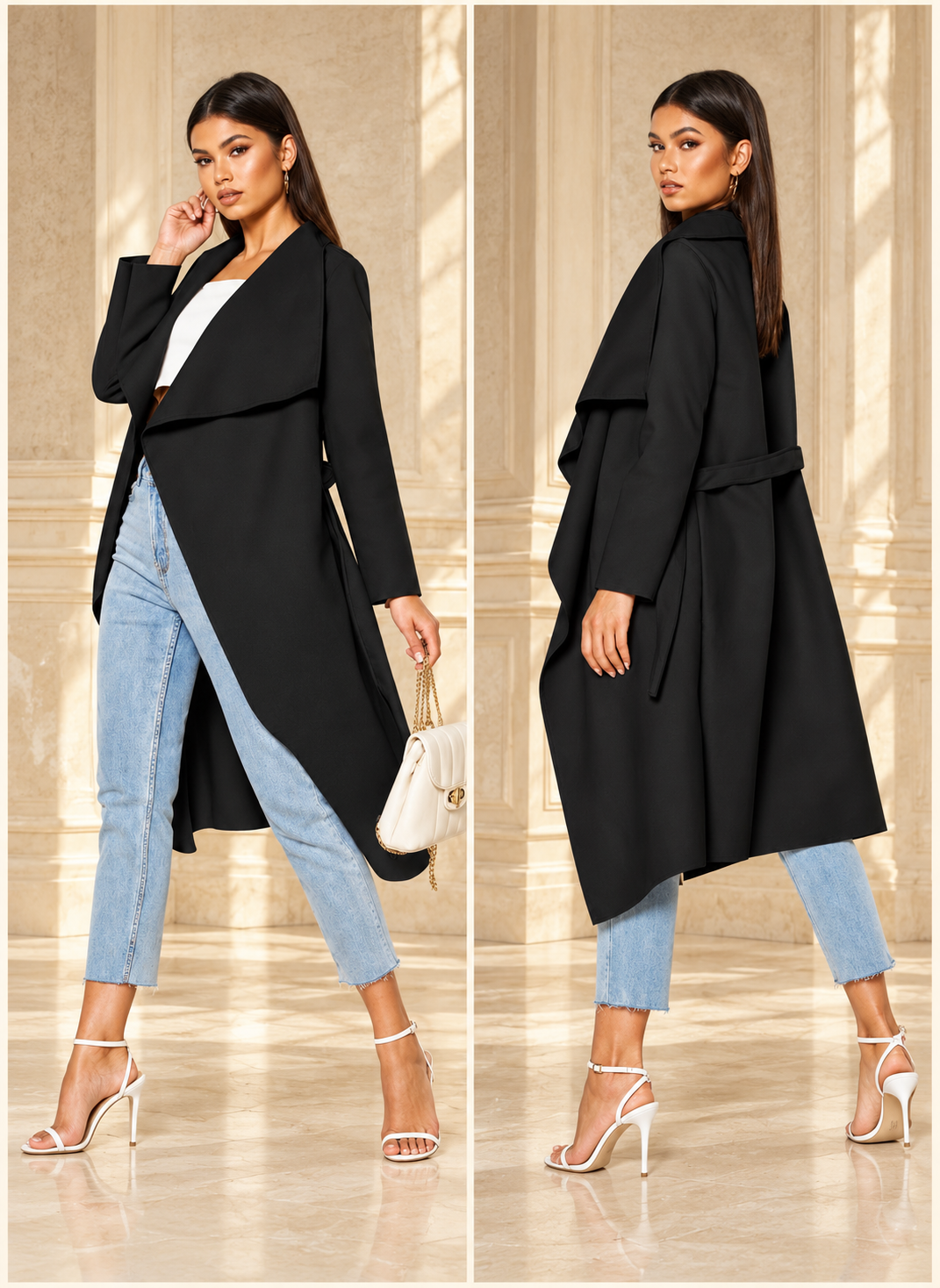 LONG DUSTER COAT