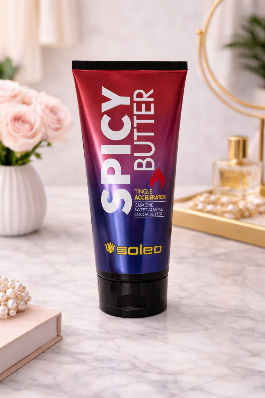 Spicy butter tanning lotion