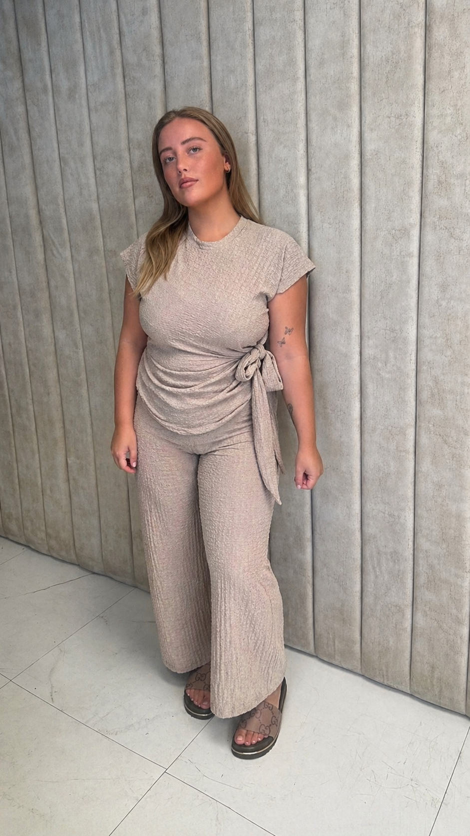 Beige co ord