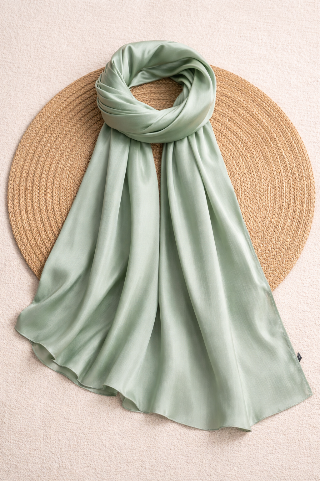 Mint green headscarf