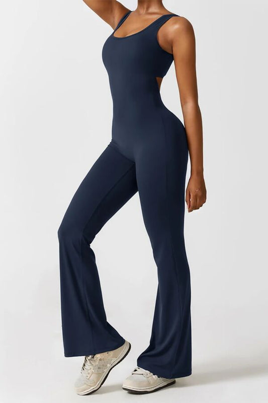 Navy blue jumpsuit