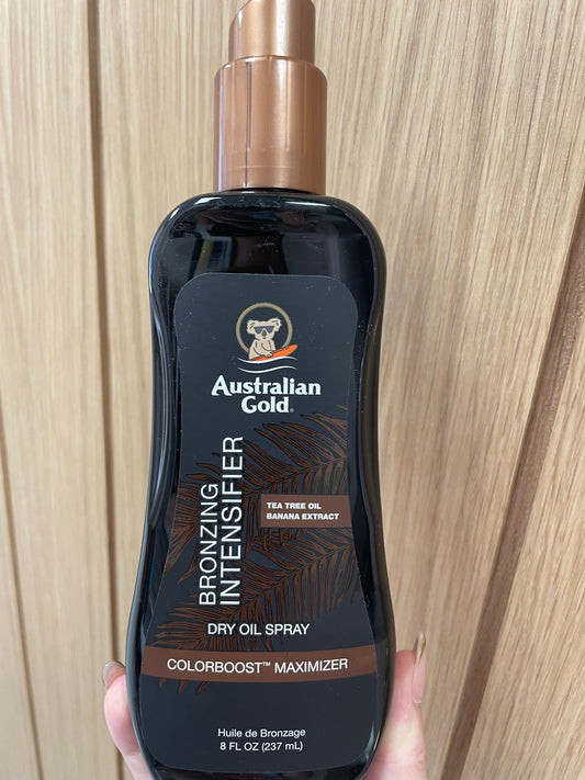 Australian gold bronzing intensifier