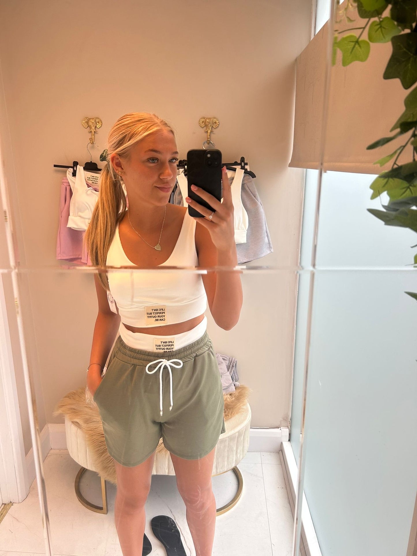 Meme shorts co ord