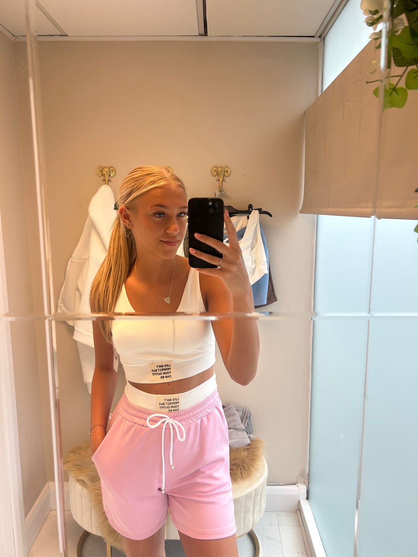 Meme shorts co ord