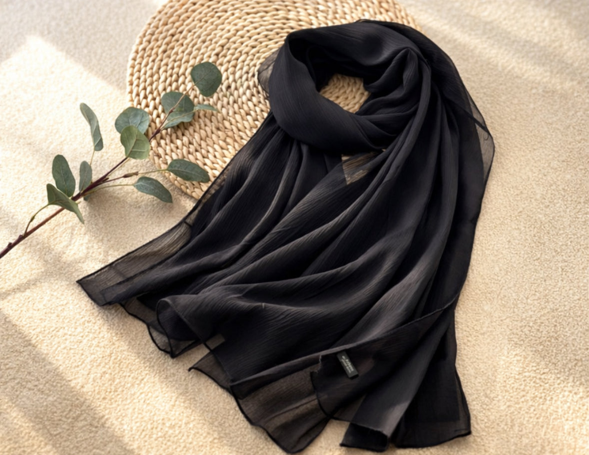 Black headscarf