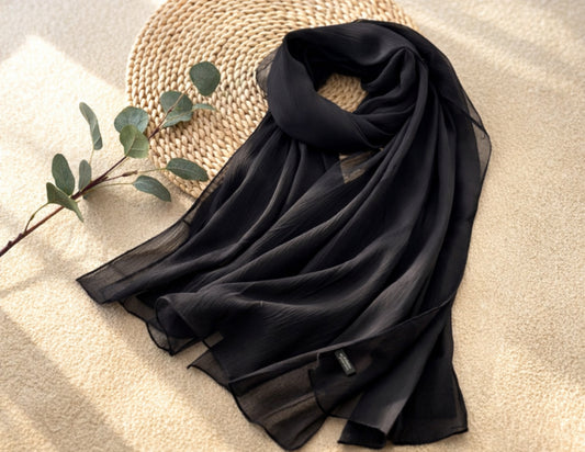 Black headscarf