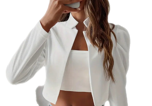 Cropped blazer