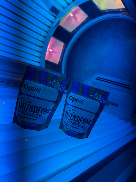 Tanning gummies