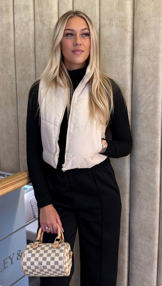 Soft padded body warmer