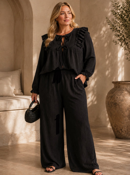 Tie front co ord