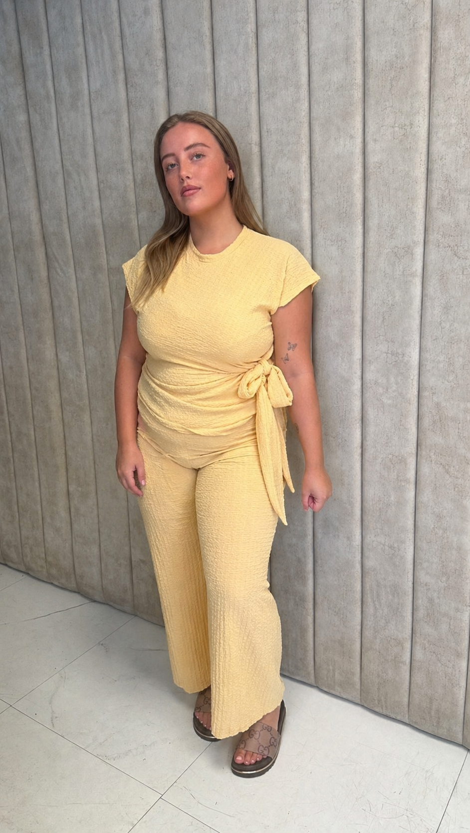 Yellow co ord