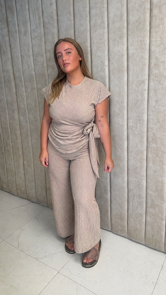 Beige co ord