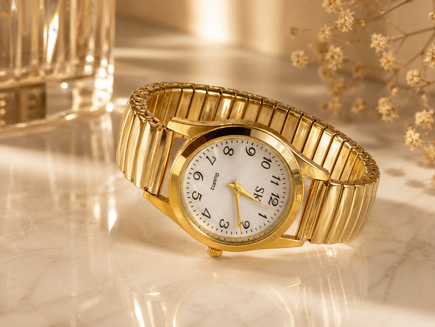 Stretch strap watches