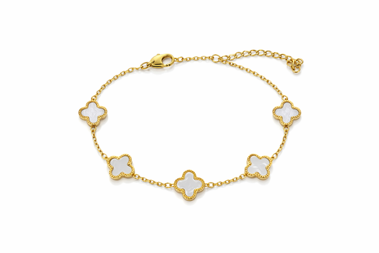 White clover bracelet